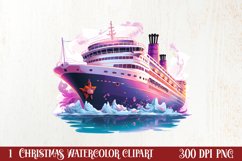 Christmas Vacation Clipart Sublimation, Christmas PNG Product Image 1