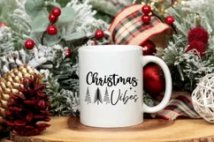 Christmas Vibes SVG, Christmas Vibes holiday SVG Product Image 3