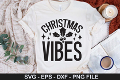 Christmas vibes SVG - Christmas Design Product Image 1