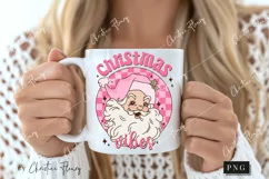 Pink Christmas Vibes PNG | Christmas PNG Product Image 2