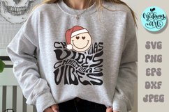 Christmas vibes svg, christmas png, christmas sublimation Product Image 4