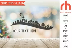 christmas village svg, christmas decor svg, snowy village svg, christmas houses svg, christmas scene svg, winter street svg, xmas village svg, christmas facades svg, christmas landscape svg, christmas town svg, winter scene svg, santa reindeer svg