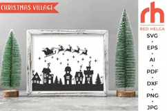 christmas village svg, christmas decor svg, christmas houses svg, christmas scene svg, winter scenes svg, xmas village svg, christmas facades svg, christmas landscape svg, christmas town svg, winter street svg, snowy village svg