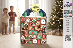 Christmas Advent Calendar Laser Cut |Christmas Village| Xmas Product Image 1