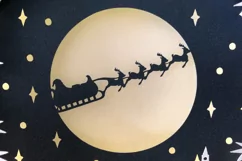 Christmas Village 3D Shadow Box SVG Layered Paper Cut Product Image 9