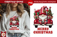 Christmas Gnomes Sublimation, Cute Christmas Gnome Product Image 1