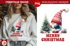 Christmas Gnomes Sublimation, Cute Christmas Gnome Product Image 1