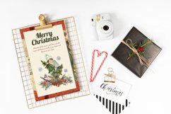 Christmas Vintage Junk Journal Page Product Image 2