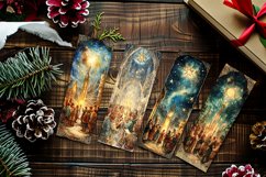 Christmas Bookmarks, Christmas Jerusalem 2x6 Bookmarks, s1 Product Image 2