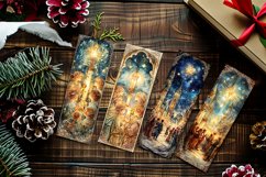 Christmas Bookmarks, Christmas Jerusalem 2x6 Bookmarks, s2 Product Image 2