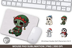 Voodoo Doll Characters Mouse Pad Product Image 1