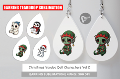 Voodoo Doll Characters Earring Product Image 1