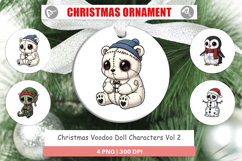 Voodoo Doll Characters Ornament Product Image 1