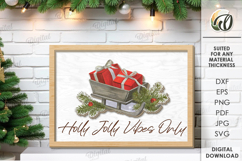 Christmas Wall Decors Bundle Laser Cut. Christmas Decor SVG Product Image 10