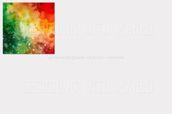 Watercolor Backgrounds, 15x15 Christmas Watercolor Papers Product Image 6