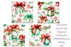 Christmas Patterns, Whimsy Watercolor Holiday Patterns, s6 Product Image 2