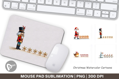Christmas Cartoons Mouse Pad Product Image 1