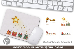 Christmas Cartoons Mouse Pad Product Image 1