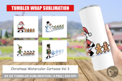 Christmas Cartoons 2 Tumbler Product Image 1