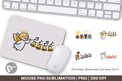 Christmas Cartoons 2 Mouse Pad Product Image 1