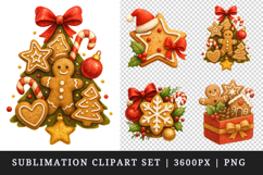 Christmas clipart printable sublimation design png Product Image 1