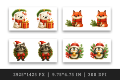 Christmas mug wrap printable sublimation design Product Image 2