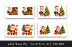 Christmas mug wrap printable sublimation design Product Image 2