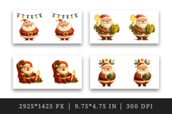 Christmas mug wrap printable sublimation design Product Image 2
