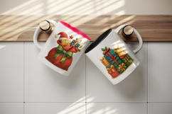 Christmas mug wrap printable sublimation design Product Image 3