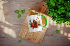 Christmas mug wrap printable sublimation design Product Image 4