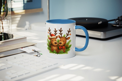 Christmas mug wrap printable sublimation design Product Image 5