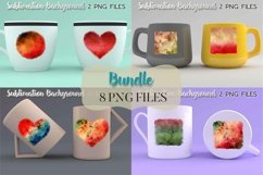 Christmas Watercolor Elements Bundle for sublimation