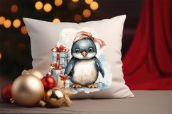 Christmas Penguin svg