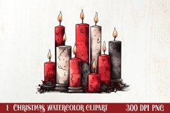 Christmas Hand Drawn Style Clipart, Christmas Clipart Product Image 1