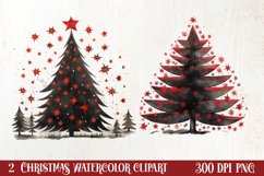 Christmas Hand Drawn Style Clipart, Christmas Clipart Product Image 1