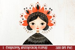 Christmas Hand Drawn Style Clipart, Christmas Clipart Product Image 1