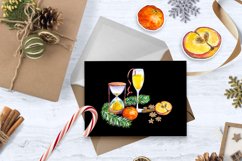 Watercolor Cliparts Set Cozy Christmas Product Image 6