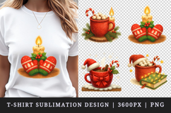 Christmas t-shirt printable sublimation design png Product Image 1