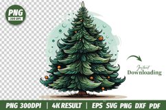 Watercolor Tree clipart PNG Design