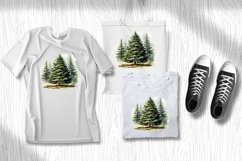 Watercolor Tree clipart PNG Design