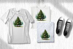 Watercolor Tree clipart PNG Design