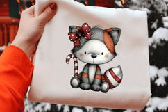 Christmas Whimsical Animals Clipart Product Image 2