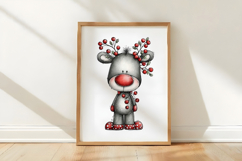 Christmas Whimsical Animals Clipart Product Image 3