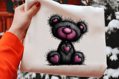 Christmas Whimsical Bear Clipart Product Image 2