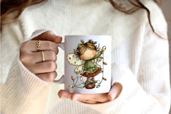 Christmas Whimsical Fairy Clipart | Magical Holiday Fairies Product Image 2