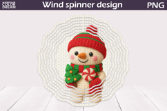 Christmas Wind Spinner | Snowman Wind Spinner Product Image 1