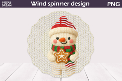 Christmas Wind Spinner | Snowman Wind Spinner Product Image 1