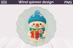 Christmas Wind Spinner | Snowman Wind Spinner Product Image 1