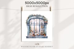 Christmas Window Door Decor Clipart PNG Scrapbooking Nursery wall art card making collage printable files xmas decor junk journal sublimation santa  watercolor xmas clipart, sublimation nursery, holiday winter Entry Decor