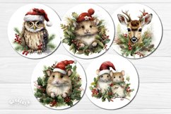 Christmas wind spinner Sublimation Bundle Christmas Animals Product Image 2